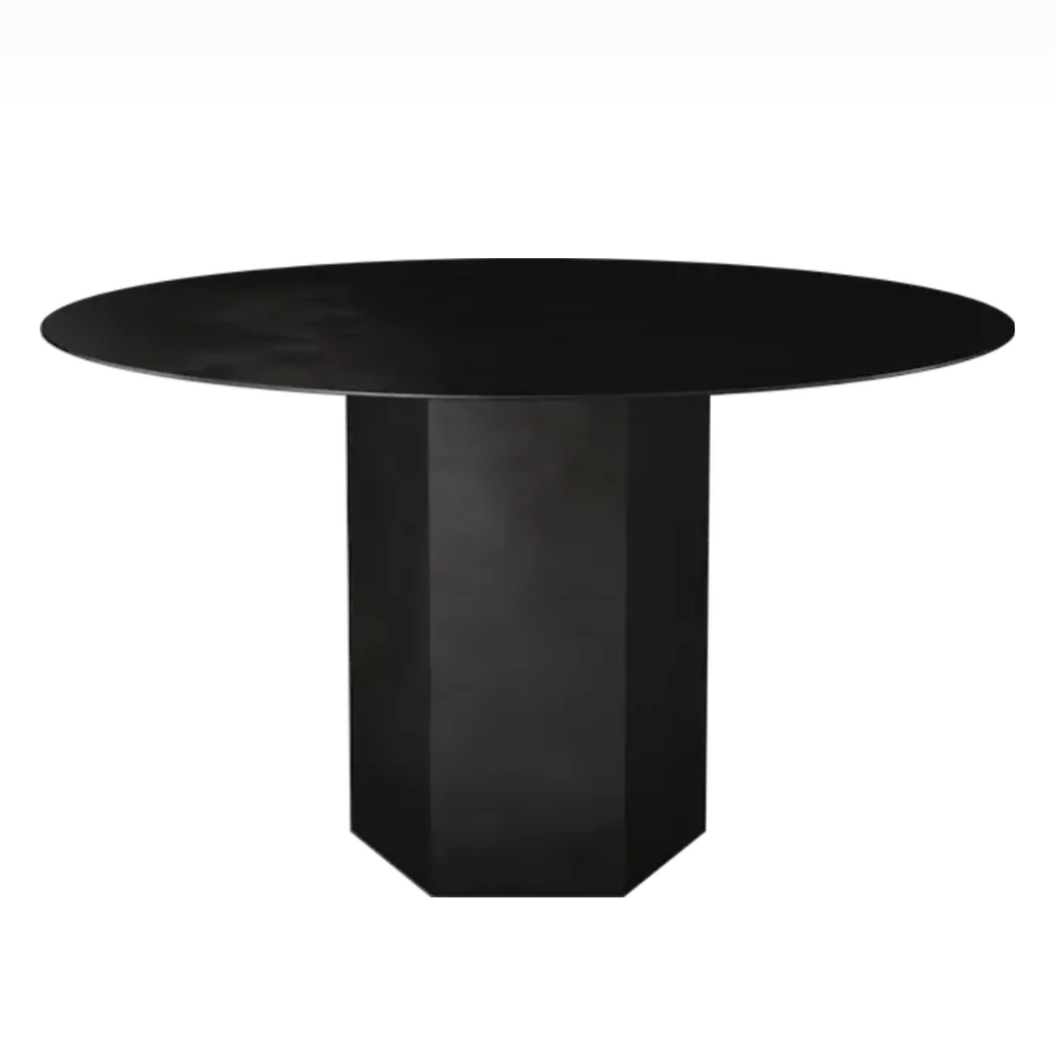 Gubi Epic Dining Table Steel Round 1300mm dia 