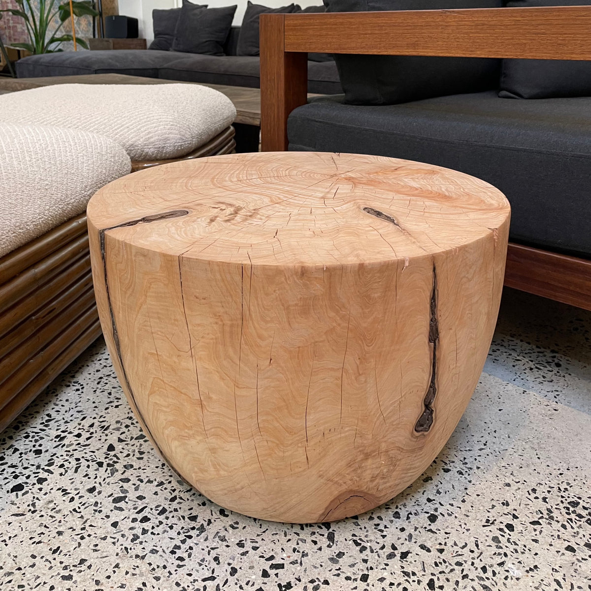 Drum Side Table