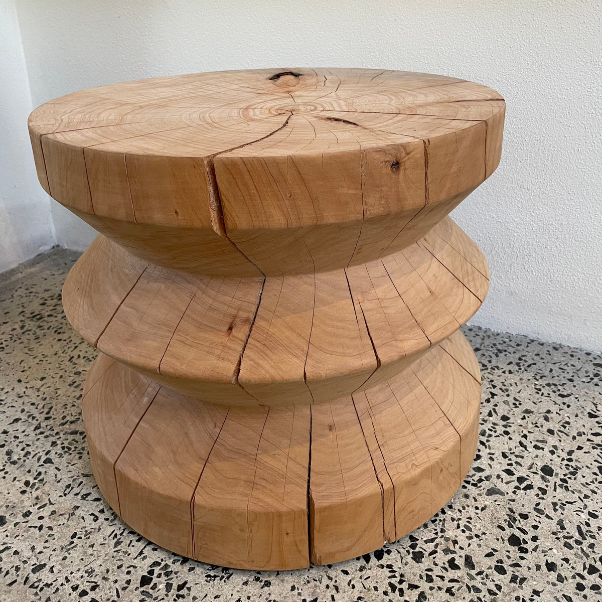 Zigzag Round Side Table