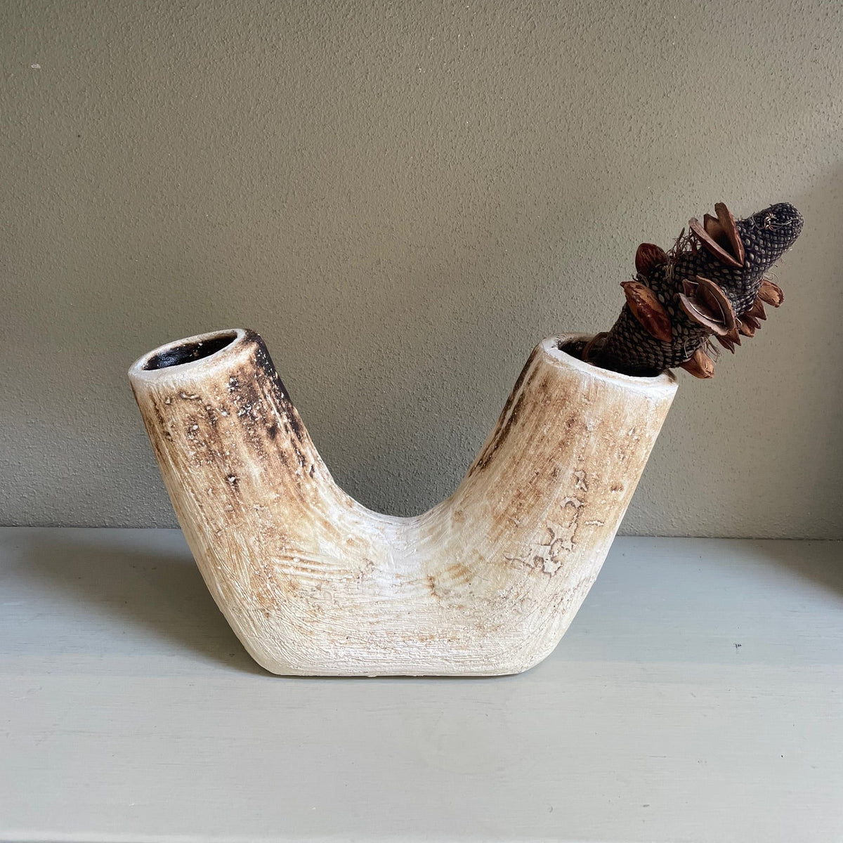 Antler Obvara Vase