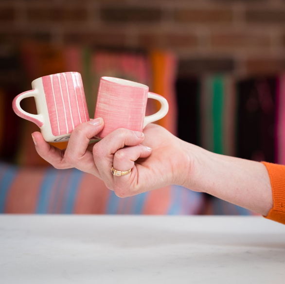 Musango espresso cups in Pink