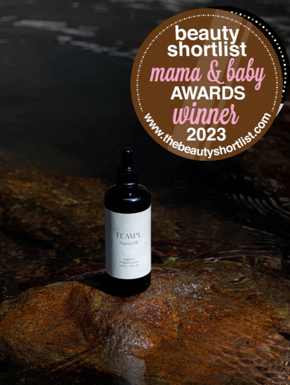 Award winning Mama organic body oil