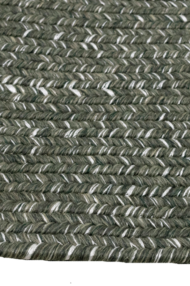 Seasons Stripe Round Rug Natural Khaki