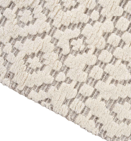 Sahara Trellis Ivory/Taupe Rug