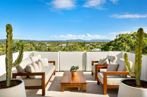 Cali Teak Outdoor Sofa