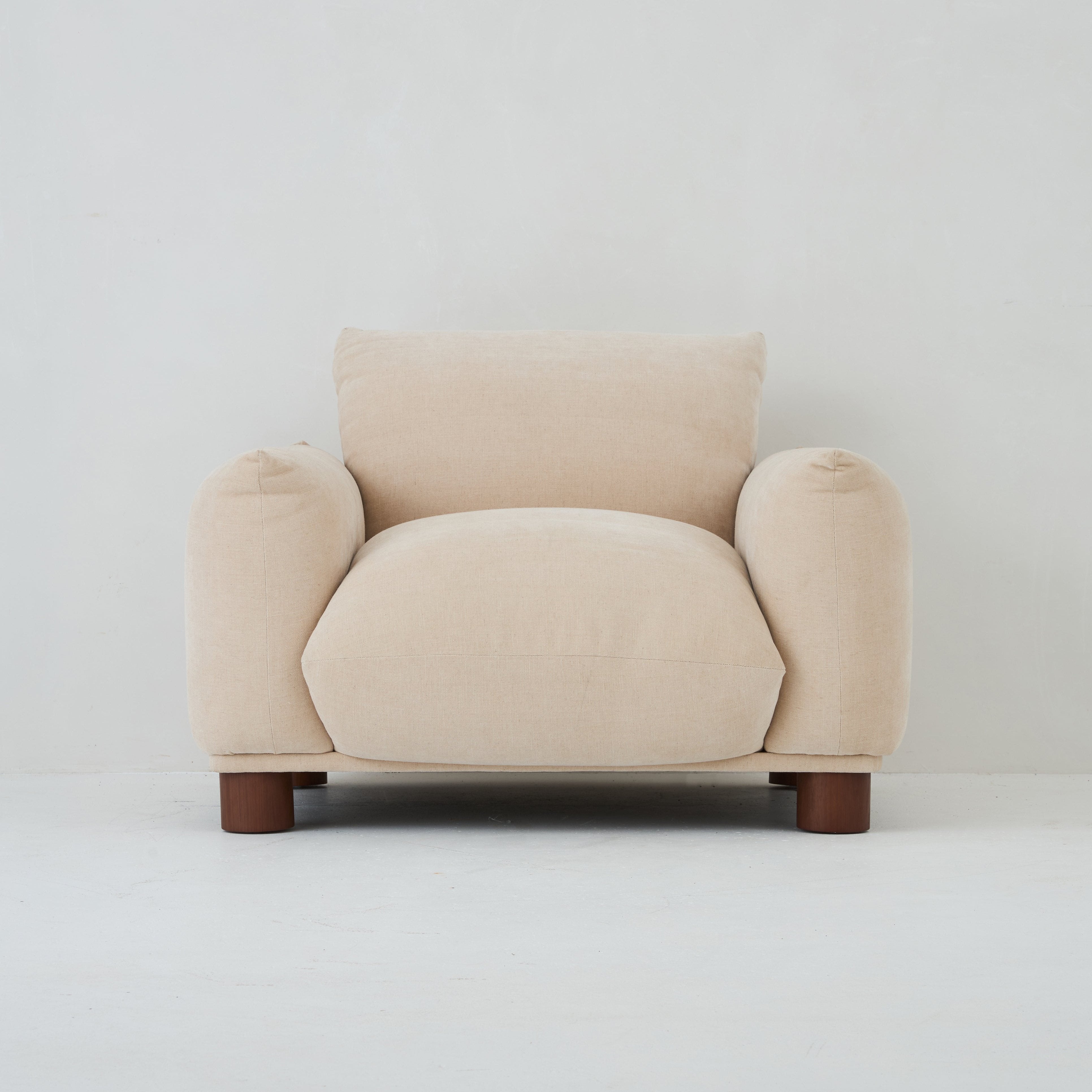 Sumi armchair in Oatmeal by Bodhi Living