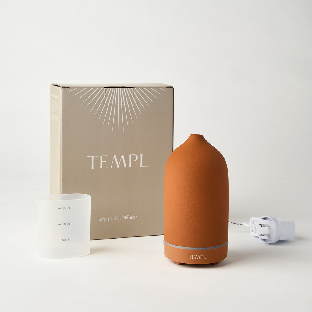 Templ Ceramic Oil Diffuser - Terracotta I Bodhi Living