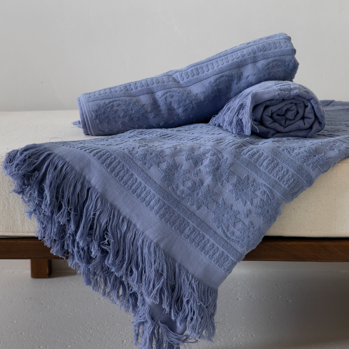 Moroccan Bath Towel - Lilac