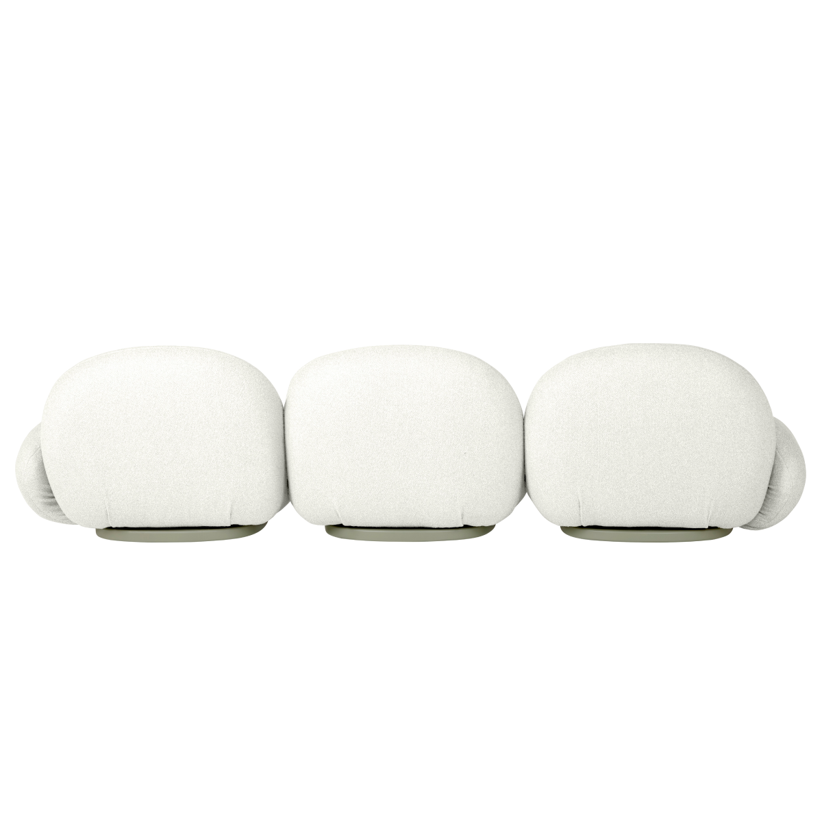 Pacha Outdoor 3 Seater with Armrests - GUBI