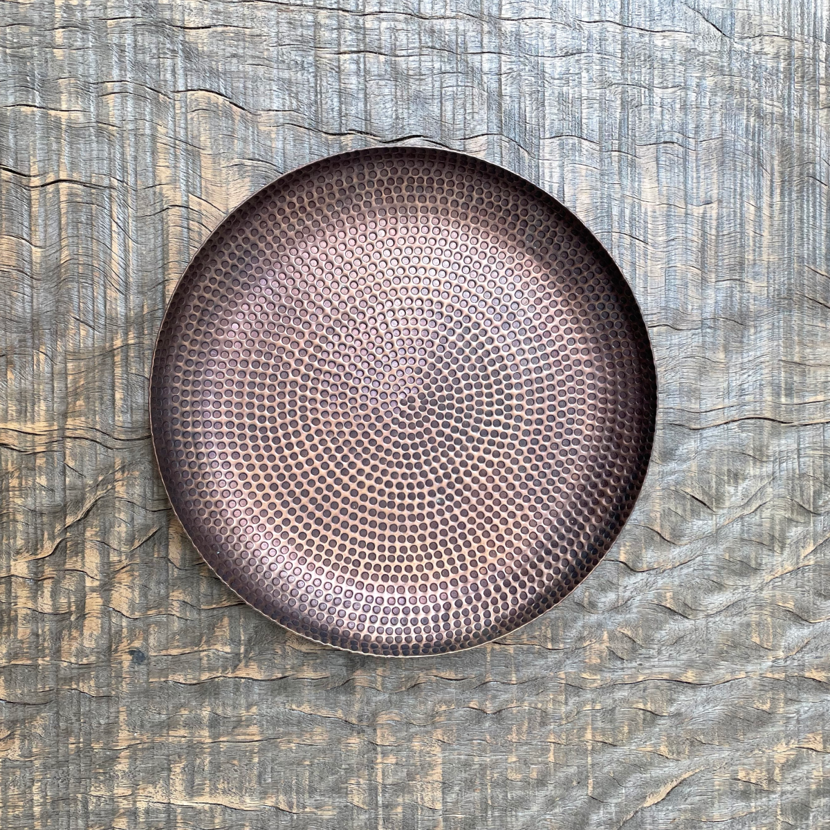 Perforated Brass Side Plate 19cm