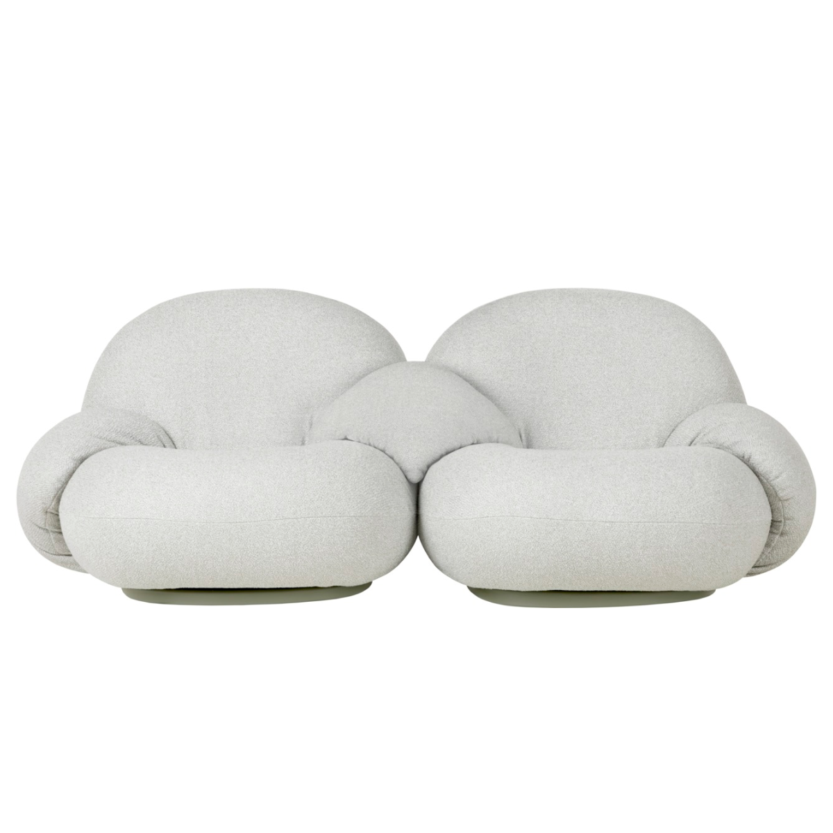 Pacha Outdoor 2 Seater with Armrests - GUBI