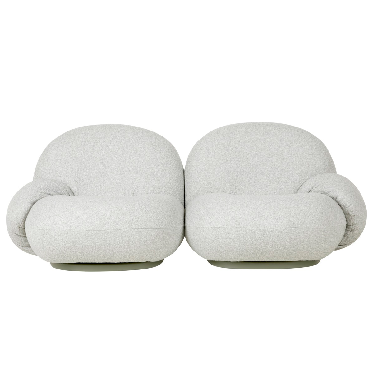 Pacha Outdoor 2 Seater with Armrests - GUBI