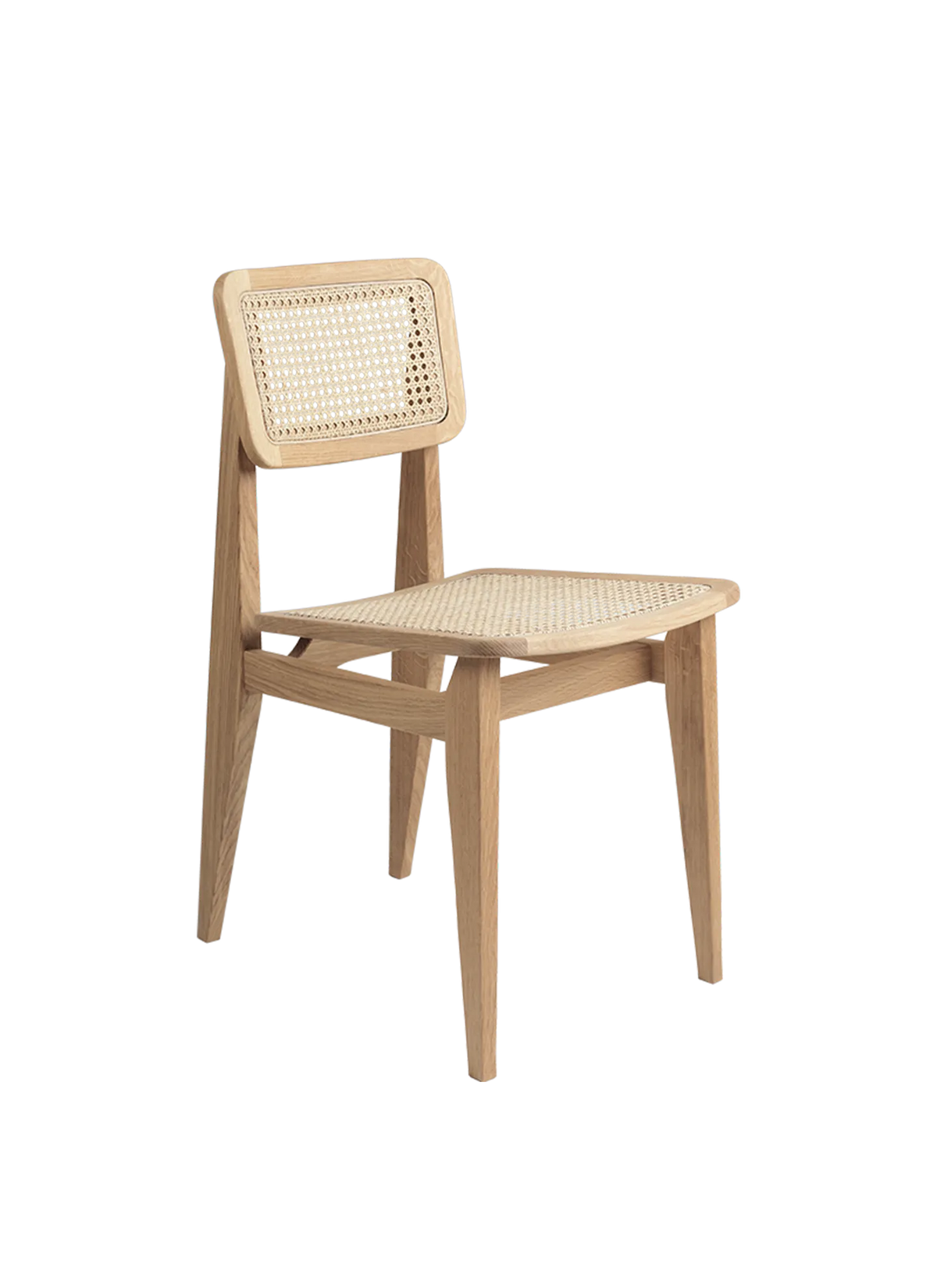 C-Chair Dining Chair - French Cane - GUBI