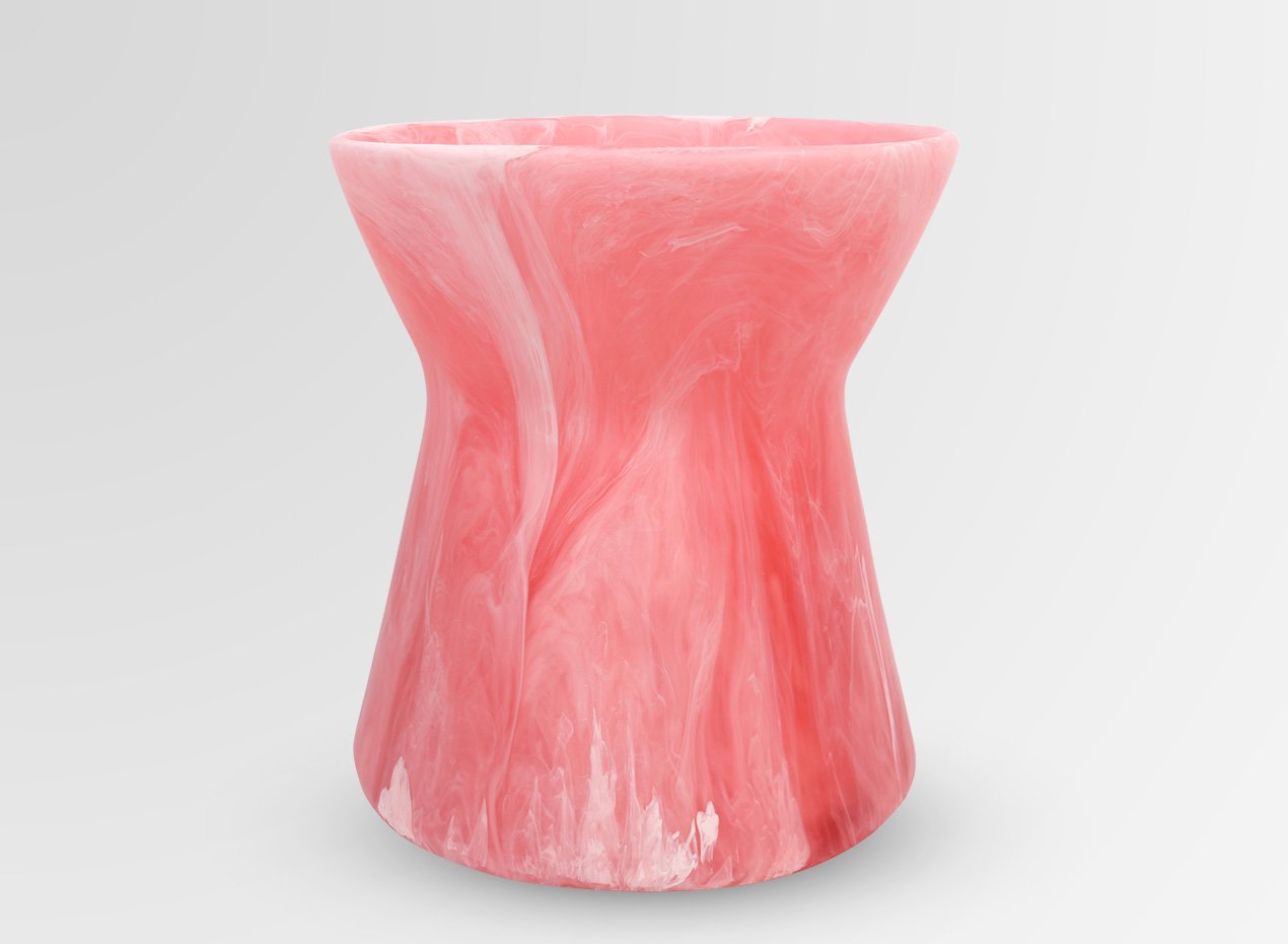 Resin Bow Vase