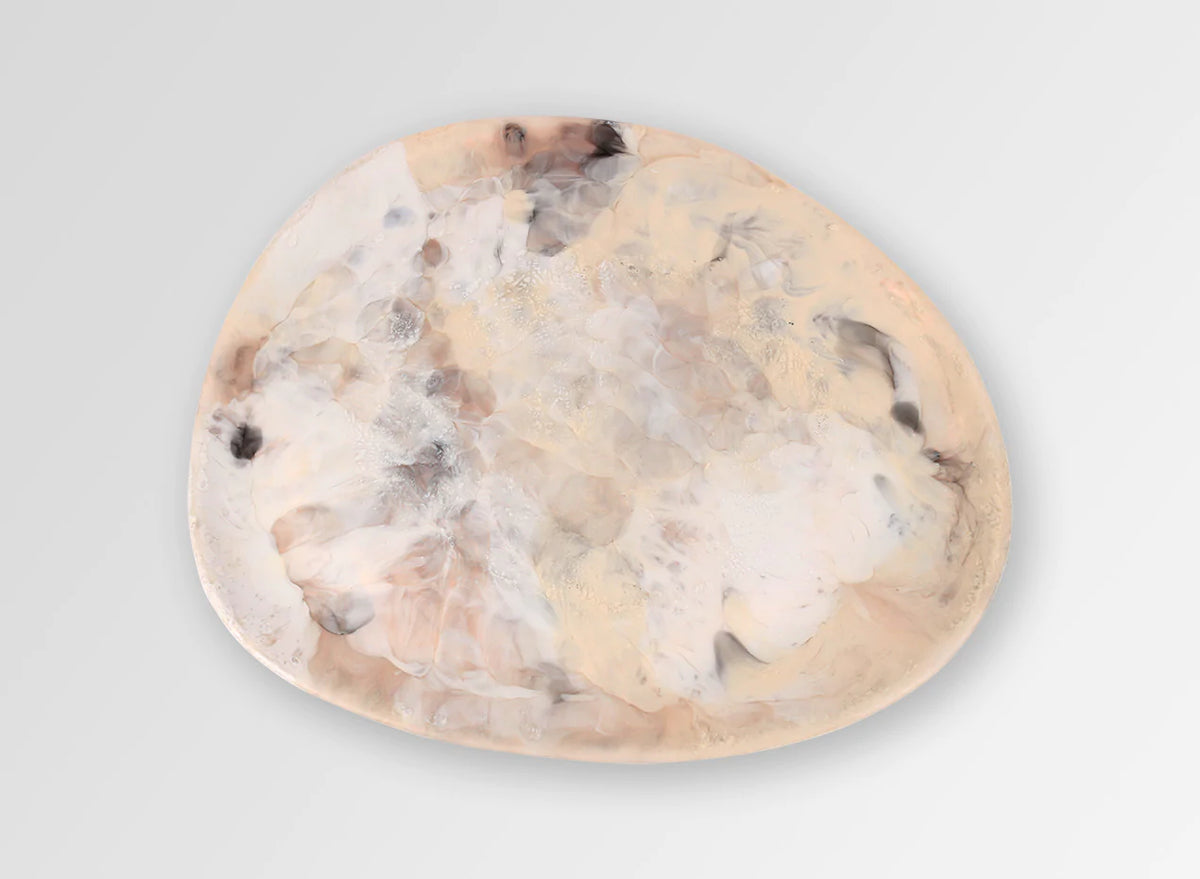 Resin Pebble Platter