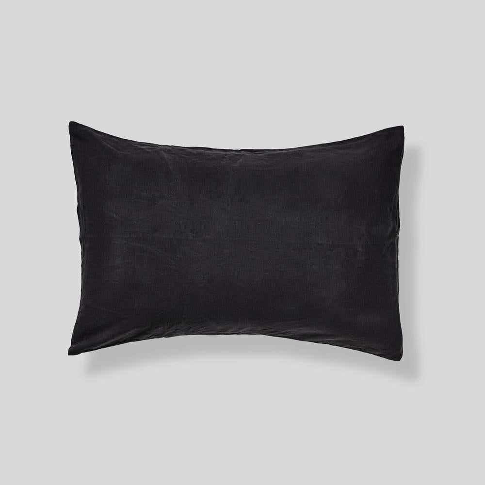 100% Linen Pillow Slip Set in Kohl